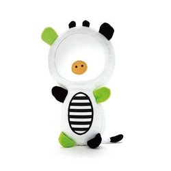 Skip Hop Squeak and Rattle Funny Face Cow Mirror