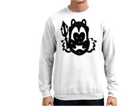 EVIL MOO COW SWEATSHIRT