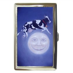 Limited Edition Violano Cigarette Money Case Cow Over Moon