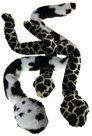 Big S-S-Stretch Eco Friendly Snake Dog Toy: Cow