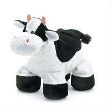 FLOPPY FARM FRIENDS COW PLUSH TOY HYPO ALLERGENIC BEADS