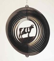 Holstein Cow 12 inch Wind Spinner