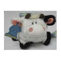 Tough Balls Cow Puppy Toy, Small White